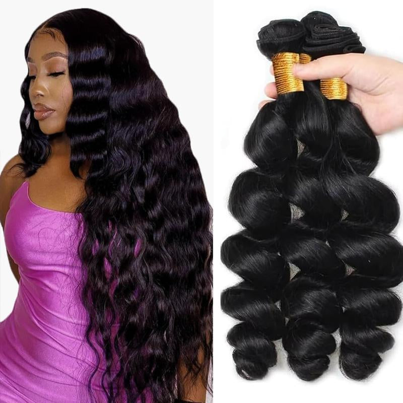 Luxe Body Wave Virgin Hair Bundles – 100% Brazilian Human Hair