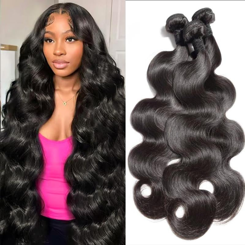 Luxe Body Wave Virgin Hair Bundles – 100% Brazilian Human Hair