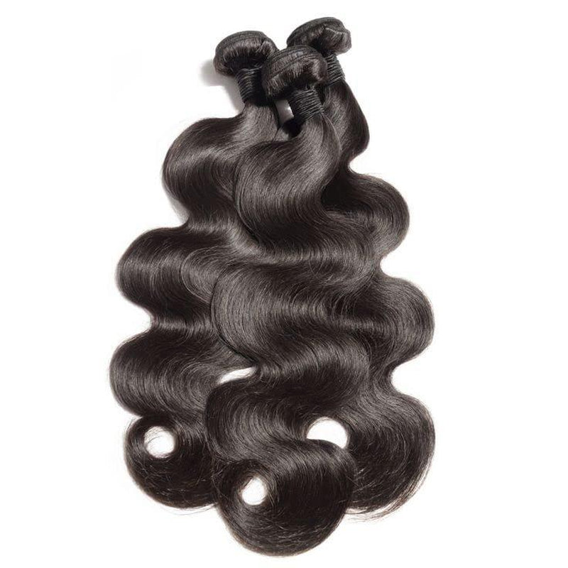 Luxe Body Wave Virgin Hair Bundles – 100% Brazilian Human Hair