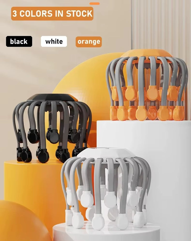 Smart Scalp Therapy Device for Stress Relief & Hair Health