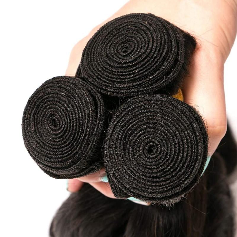Luxe Body Wave Virgin Hair Bundles – 100% Brazilian Human Hair